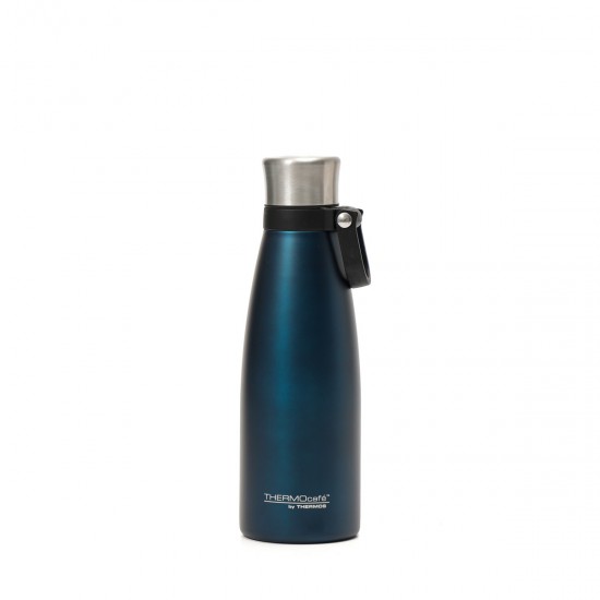Botella Térmica 500 ml con Tapa a Rosca y Manija Thermos Azul Noche