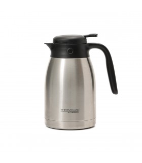 Jarra Térmica 1500 ml con Tapa Palanca Thermos Acero
