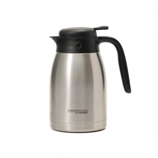 Jarra Térmica 1500 ml con Tapa Palanca Thermos Acero