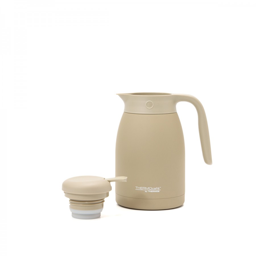 Jarra Térmica 1500 ml con Tapa Palanca Thermos Brown