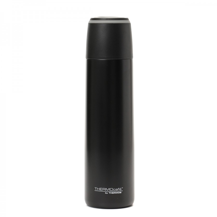 Termo 1000 ml con Tapa a Rosca Pico Vertedor y Taza Thermos Negro