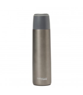 Termo 1000 ml con Tapa a Rosca Pico Vertedor y Taza Thermos Gris