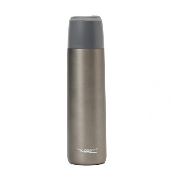 Termo 1000 ml con Tapa a Rosca Pico Vertedor y Taza Thermos Gris