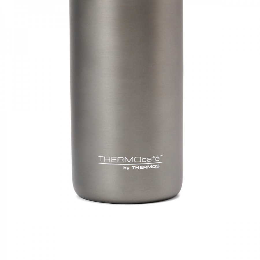 Termo 1000 ml con Tapa a Rosca Pico Vertedor y Taza Thermos Gris