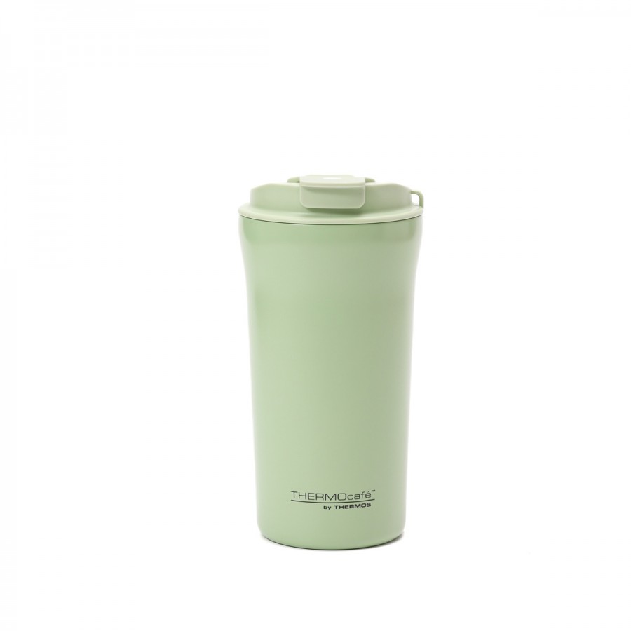 Vaso Térmico 500 ml Doble con Tapa y Sorbete Thermos Verde