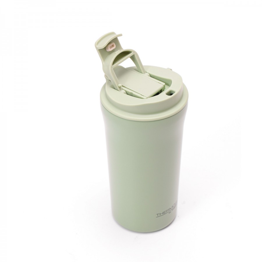 Vaso Térmico 500 ml Doble con Tapa y Sorbete Thermos Verde