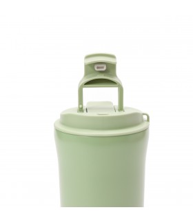 Vaso Térmico 500 ml Doble con Tapa y Sorbete Thermos Verde