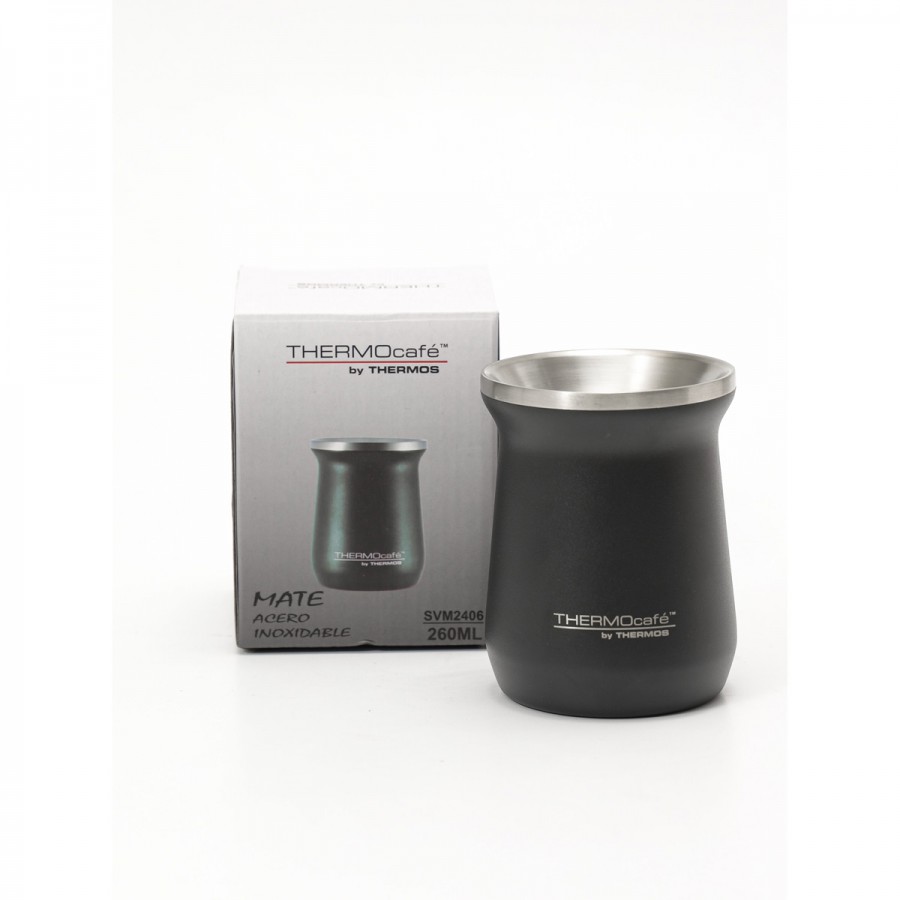 Mate Térmico 260 ml Thermos Negro