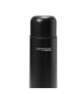 Termo 1000 ml con Tapa a Rosca Pico Vertedor y Taza Thermos Negro