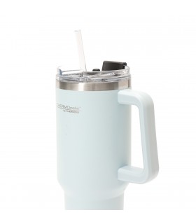 Taza de Viaje Térmica 1200 ml con Asa y Sorbete Thermos Celeste
