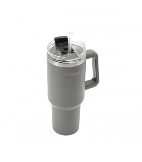 Taza de Viaje Térmica 1200 ml con Asa y Sorbete Thermos Gris