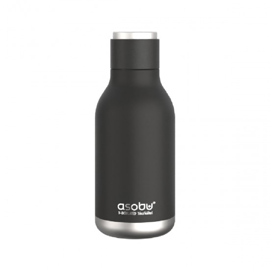 Botella Térmica Urban Black 460 ml Asobu