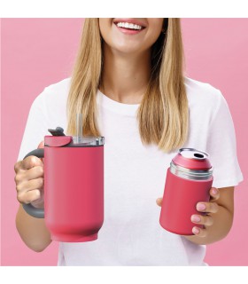 Vaso Térmico Duplex Red 660 ml y 360 ml Asobu