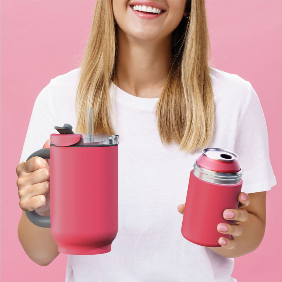 Vaso Térmico Duplex Red 660 ml y 360 ml Asobu