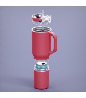 Vaso Térmico Duplex Red 660 ml y 360 ml Asobu