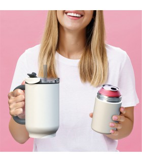 Vaso Térmico Duplex White 660 ml y 360 ml Asobu