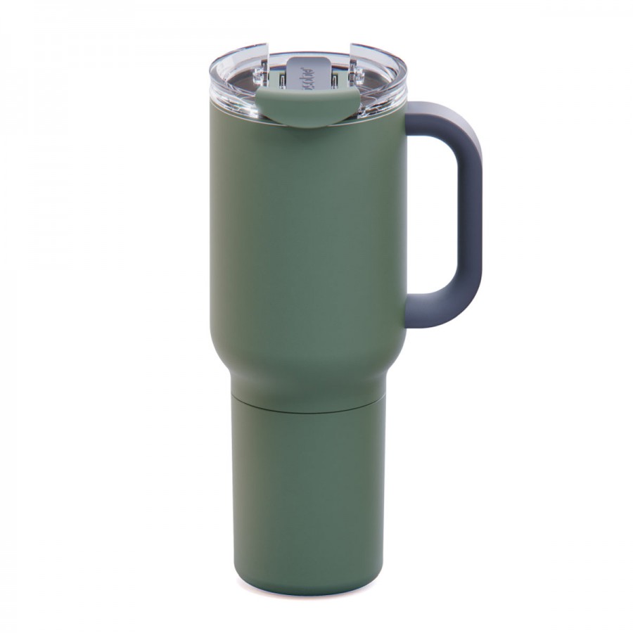 Vaso Térmico Duplex Basil Green 660 ml y 360 ml Asobu