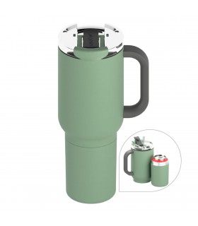 Vaso Térmico Duplex Basil Green 660 ml y 360 ml Asobu
