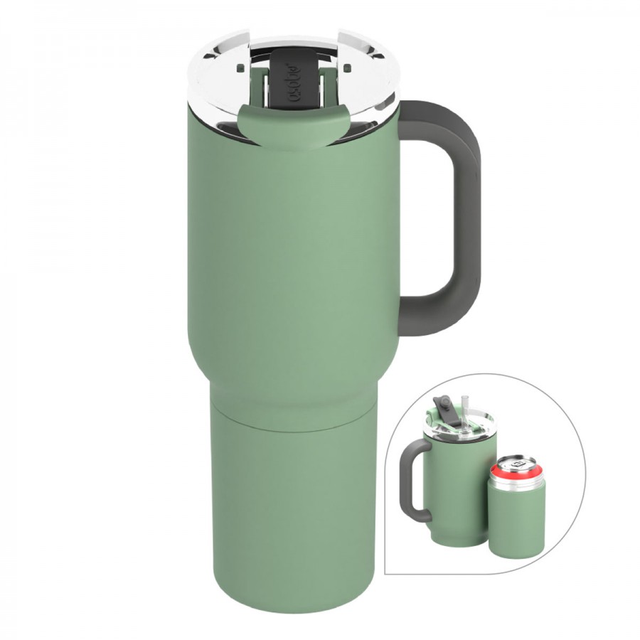 Vaso Térmico Duplex Basil Green 660 ml y 360 ml Asobu