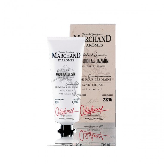 Crema de Manos Marchand D Aromes Orquídea y Jazmín 80 g