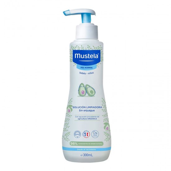 Agua Limpiadora Para Bebe Sin Enjuague Con Aguacate 300ml