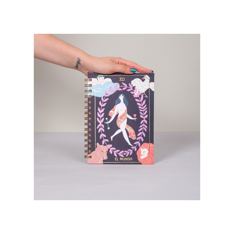 Cuaderno A5 Rayado El Mundo Fera Design