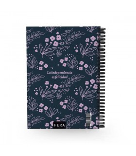 Cuaderno A5 Rayado El Mundo Fera Design
