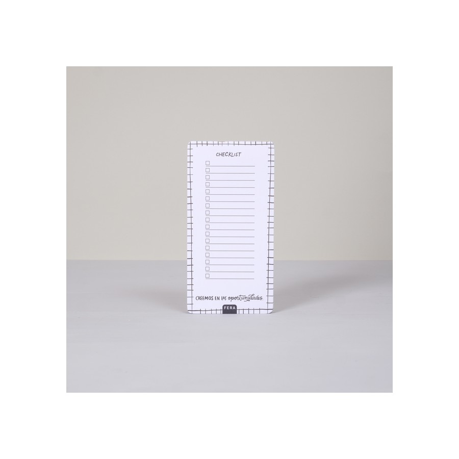 Checklist Creadores Fera Design