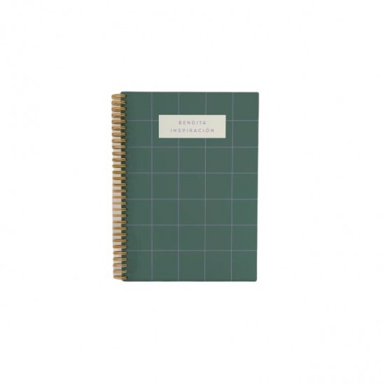 Cuaderno A5 Liso Bendita Inspiracion