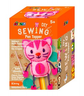 Kit de Costura Pen Topper Gatito Avenir