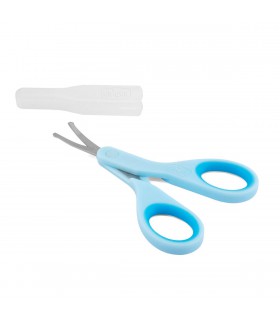 Tijeras Para Bebés Con Protector Celeste