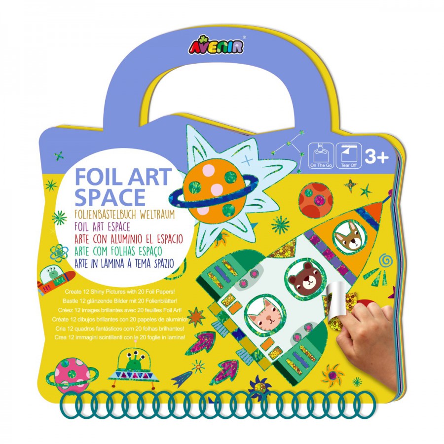 Libro Foil Art Espacio Avenir