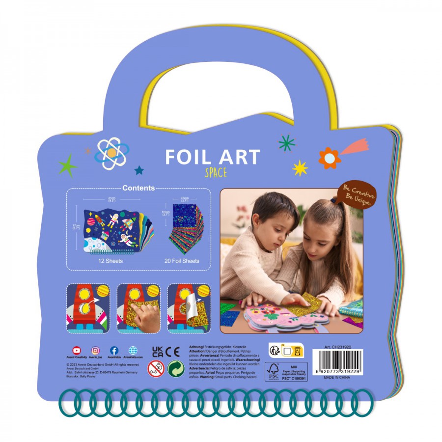 Libro Foil Art Espacio Avenir