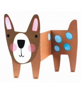 Kit de Acuarelas y Origami Pets Avenir