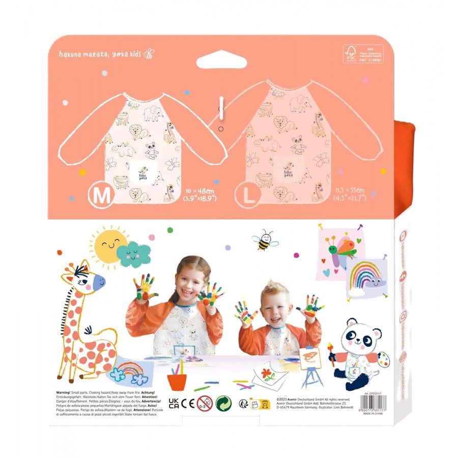 Delantal de Artista Talle S Haku Yoka