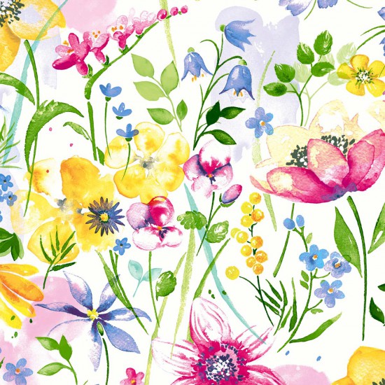 Servilletas 33 x 33 cm Flower Meadow