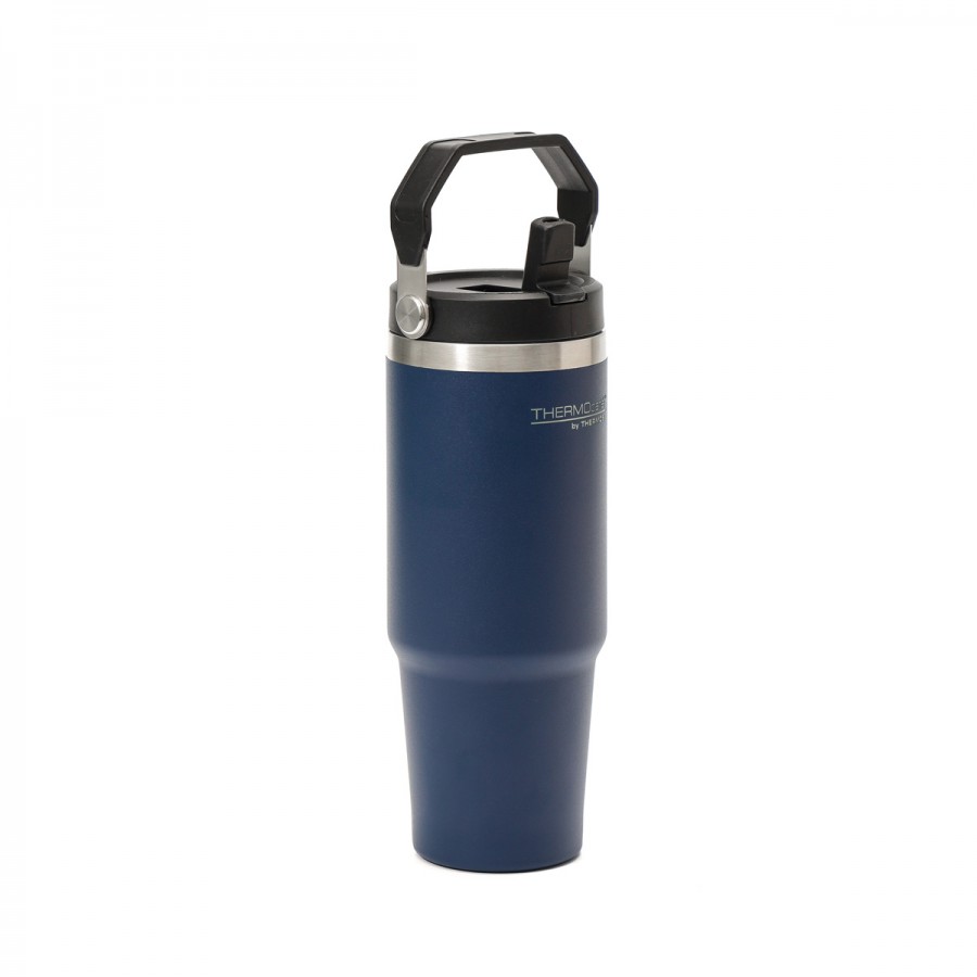 Vaso Térmico 880 ml con Tapa con Pico y Manija Thermos Azul