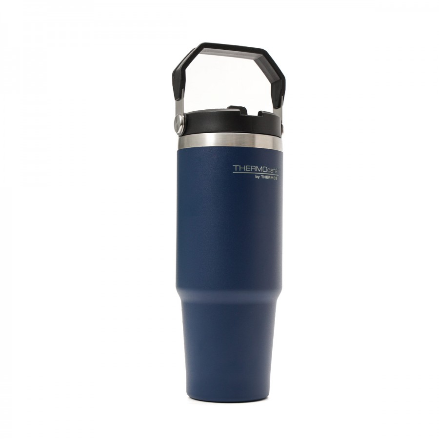 Vaso Térmico 880 ml con Tapa con Pico y Manija Thermos Azul