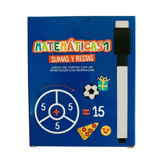 Cartas Didácticas Sumas Y Restas Barco De Papel