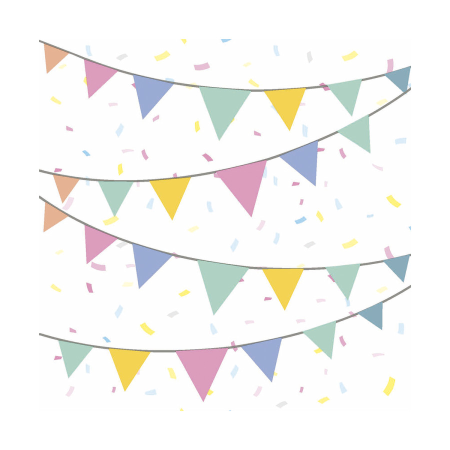 Servilletas 33 x 33 cm Flags