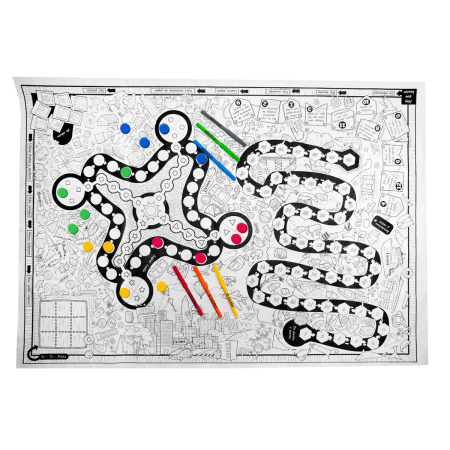 Lona Juguemos En Argentina Liviano