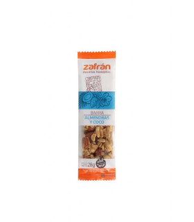 Barrita Zafran de Almendras y Coco sin TACC