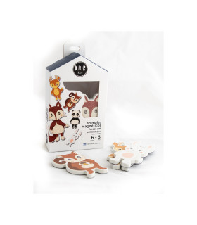 Set De Imanes Animales del Bosque