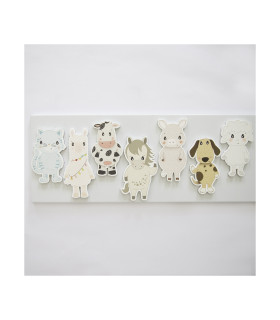 Set De Imanes Animales de la Granja