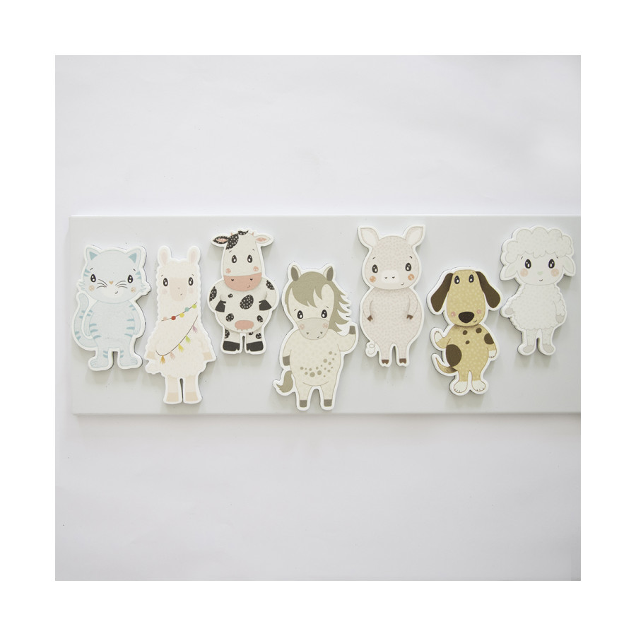 Set De Imanes Animales de la Granja