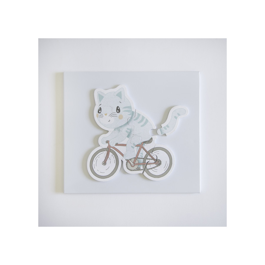 Rompecabezas Magnetico Transportes Gato