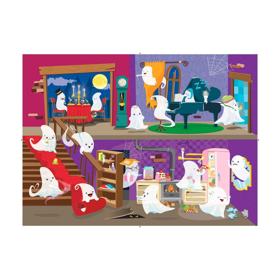 Libro Más Rompecabezas Casa Fantasma