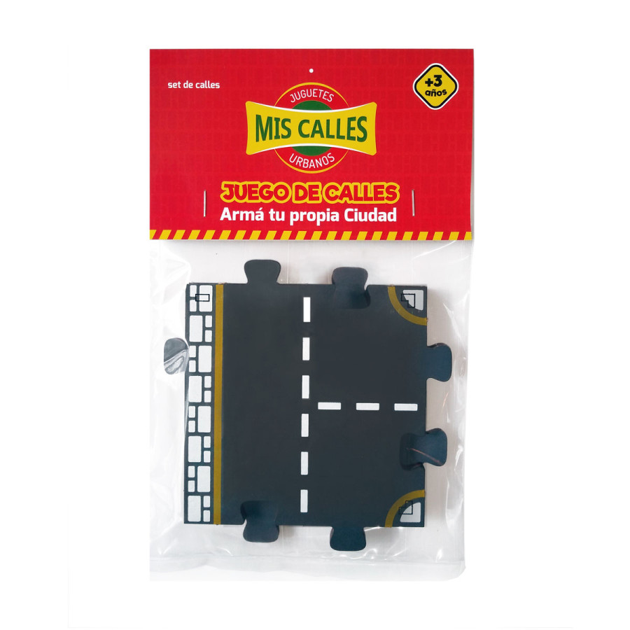 Extensiones Cruces de Calles de Juguete Mis Calles x 4 piezas