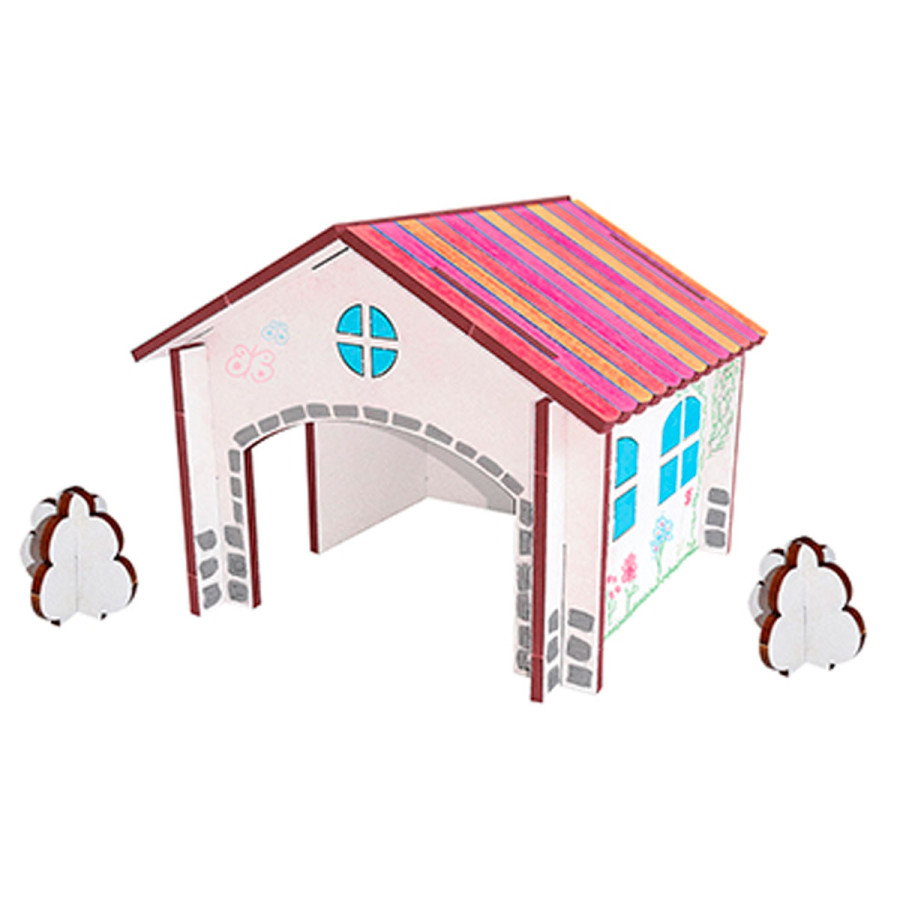 Casa para Pintar de Juguete Mis Calles