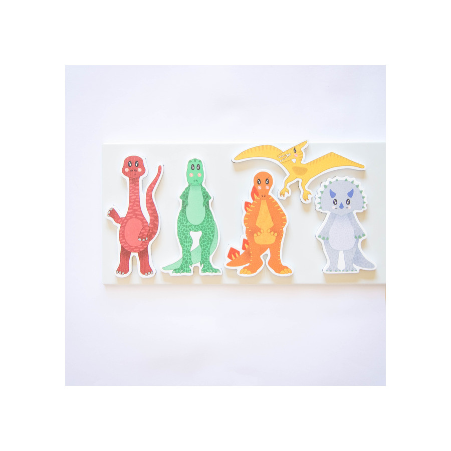 Set De Imanes Dinosaurios